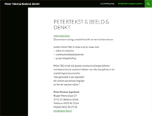 Tablet Screenshot of petertbd.nl